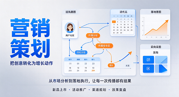 枝江市营销策划